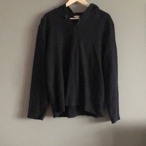 Calvin Klein Black Hooded Sweater